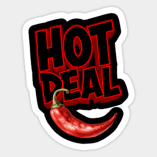 Hot Deal Sticker